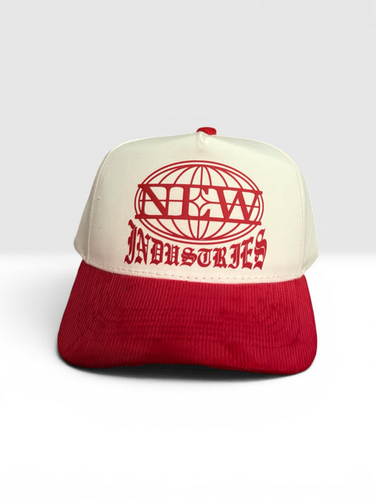 Globe series hat (Cherry Rush)
