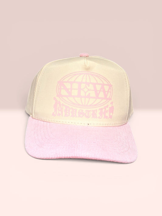 Globe series hat (Pink Champagne)