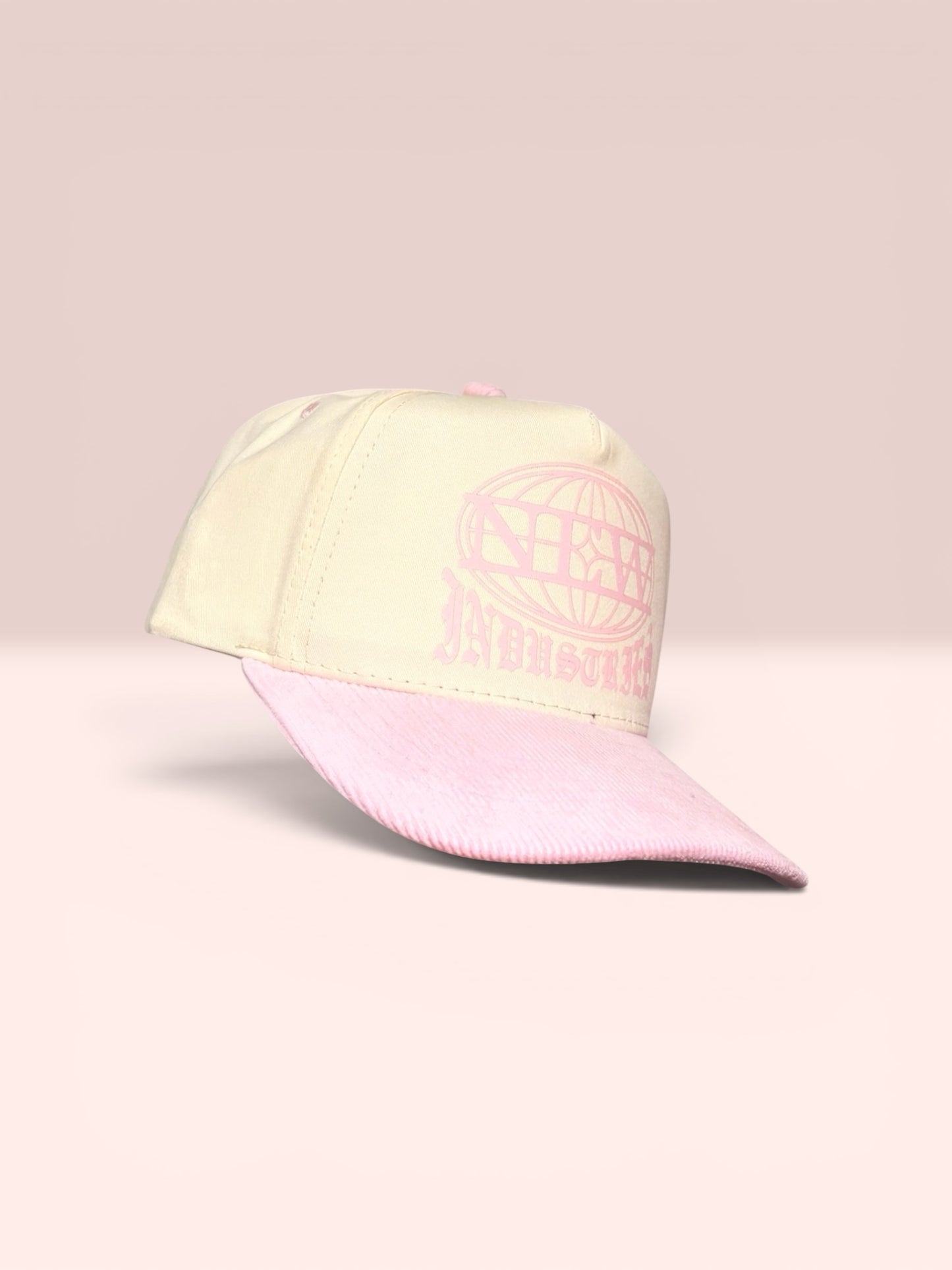 Globe series hat (Pink Champagne)